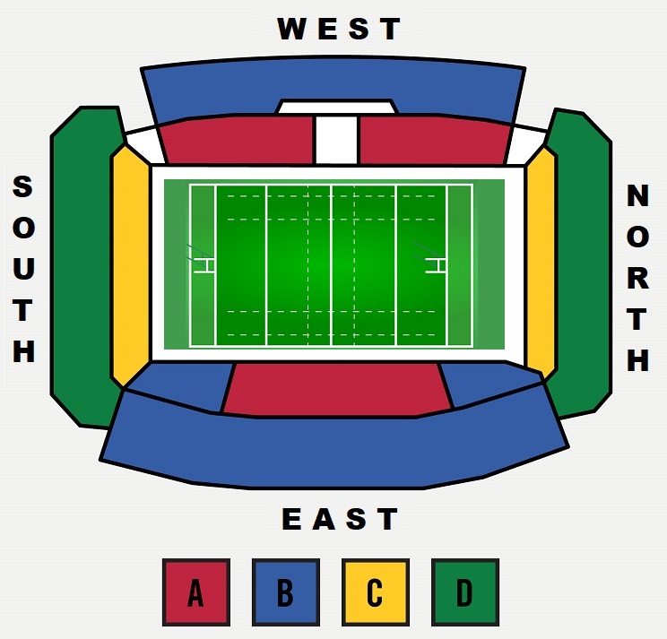 Loftus Versfeld Stadium Bulls vs Lions Venue Seating Plan