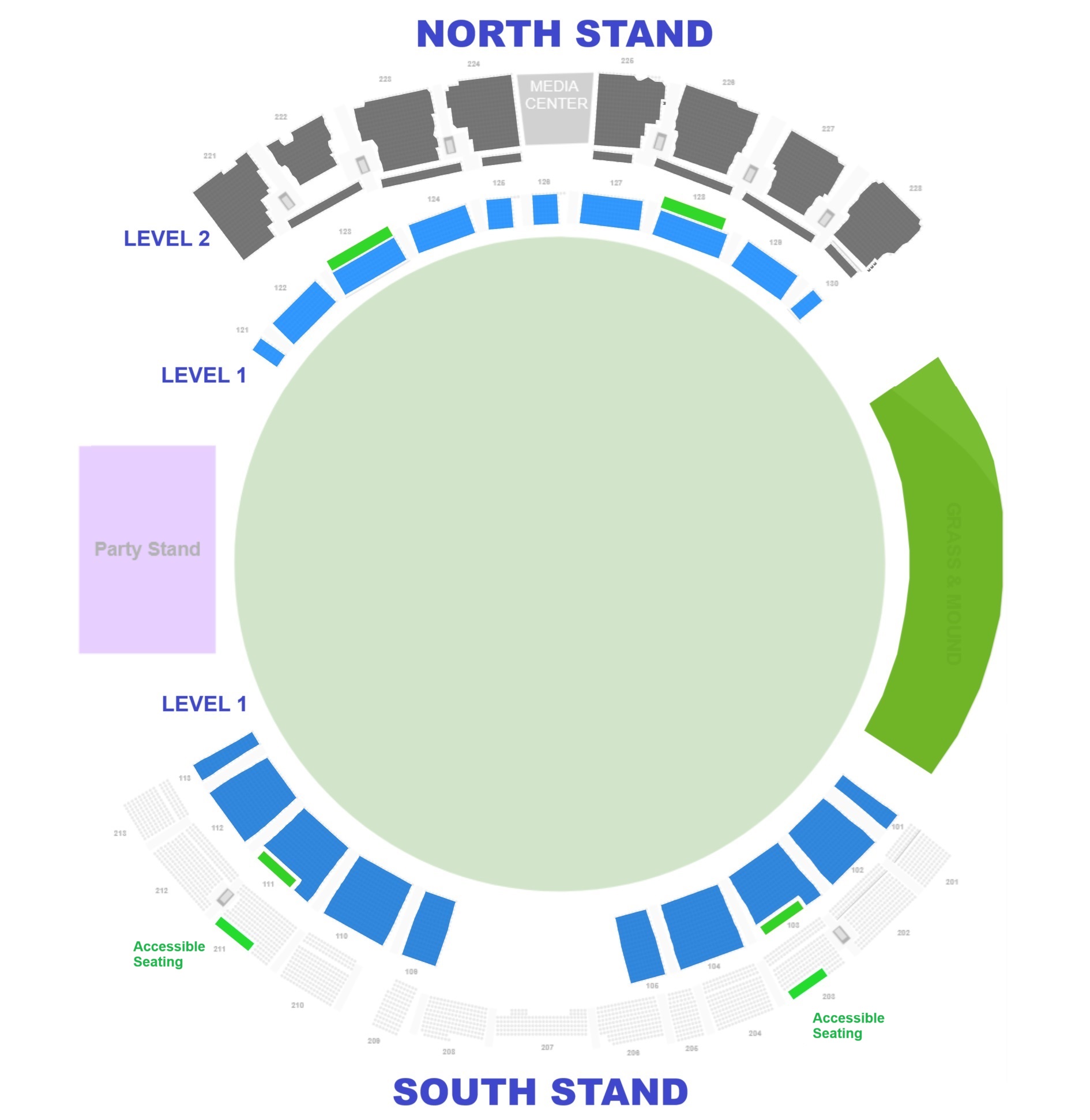 Sir Vivian Richards Stadium West Indies Vs England 1st ODI Venue Seating Plan