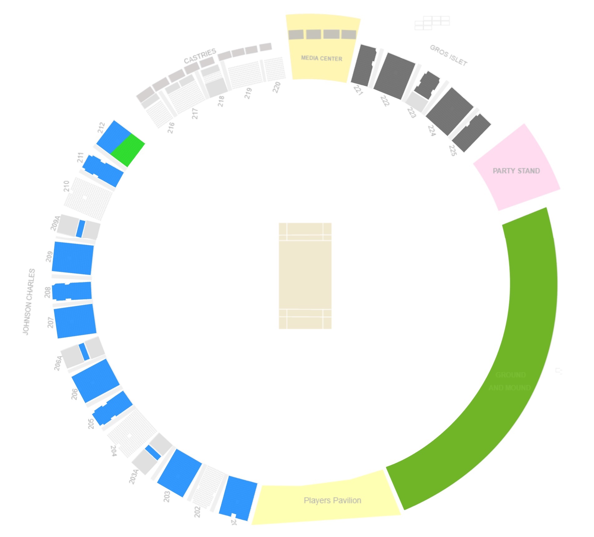 Daren Sammy Cricket Ground West Indies Vs England 3rd T20 Venue Seating Plan