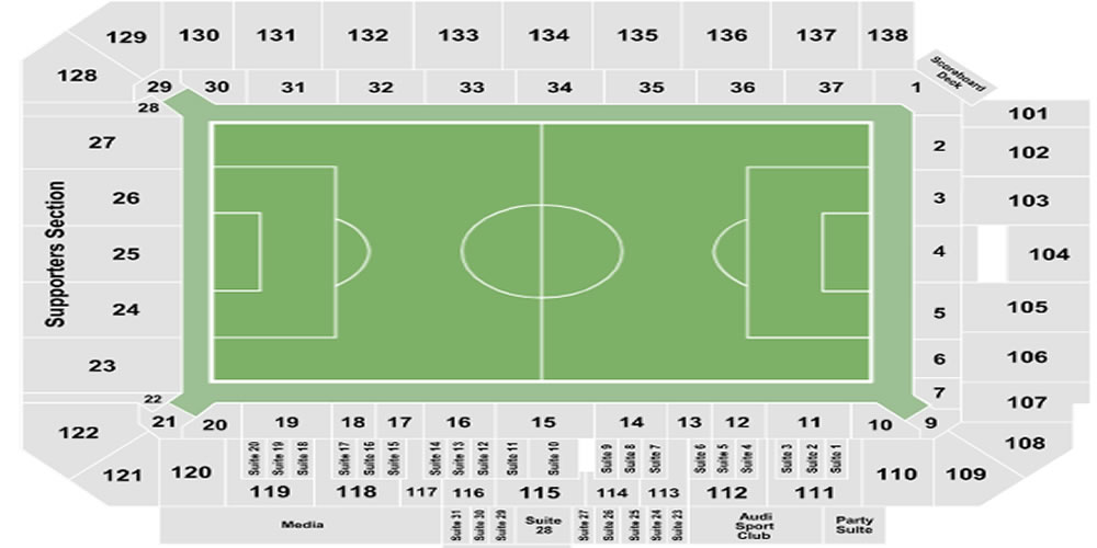 Exploria Stadium Concaf 5 Vs Chile Venue Seating Plan
