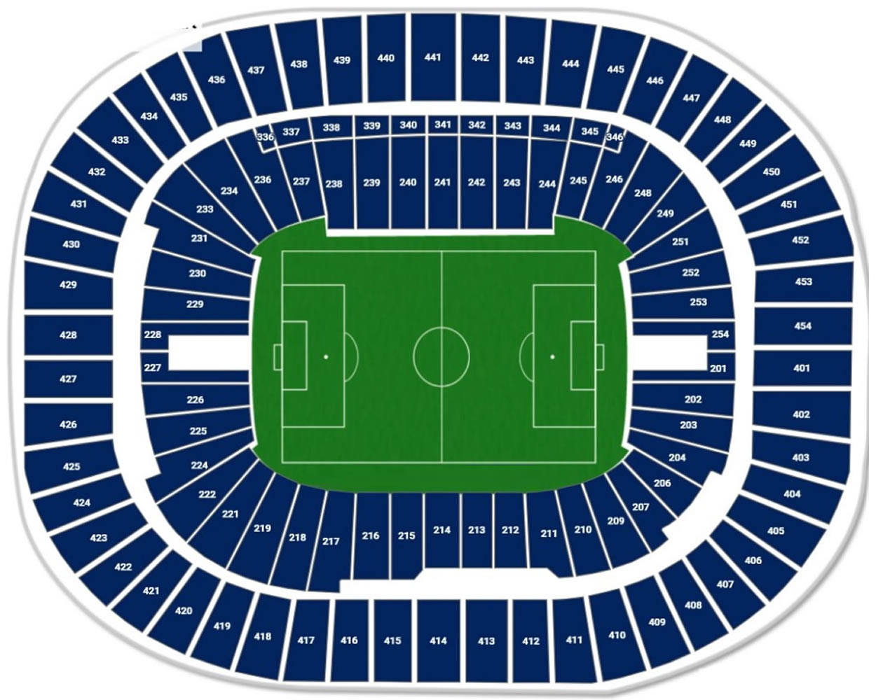 BC Place Vancouver FIFA World Cup Match 96 Venue Seating Plan