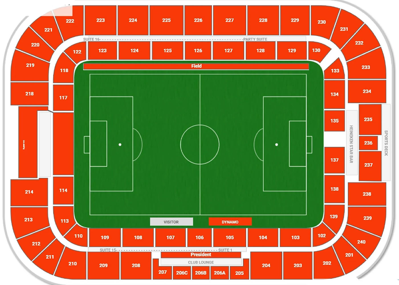 Estadio BBVA FIFA World Cup Match 75 Venue Seating Plan