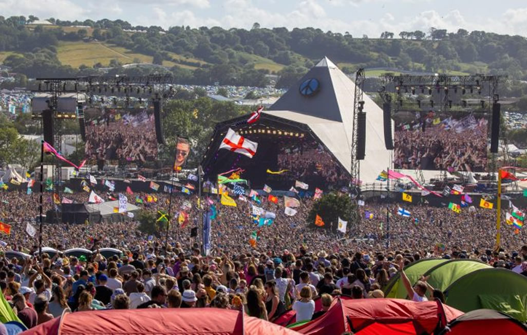 Worthy Farm Glastonbury Festival Venue Seating Plan