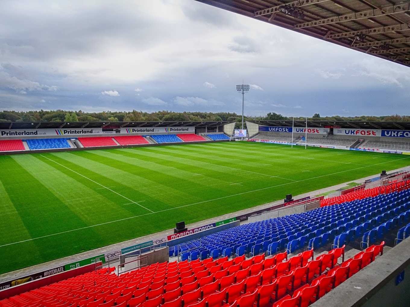 Salford Community Stadium Canada vs Wales Venue Seating Plan