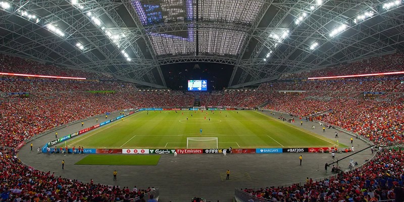 Singapore National Stadium Singapore Sevens Sunday Venue Seating Plan