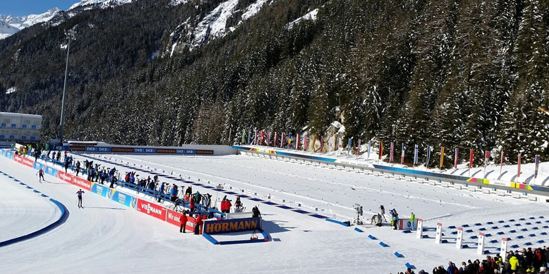 Anterselva Biathlon Stadium Olympic Biathlon Venue Seating Plan