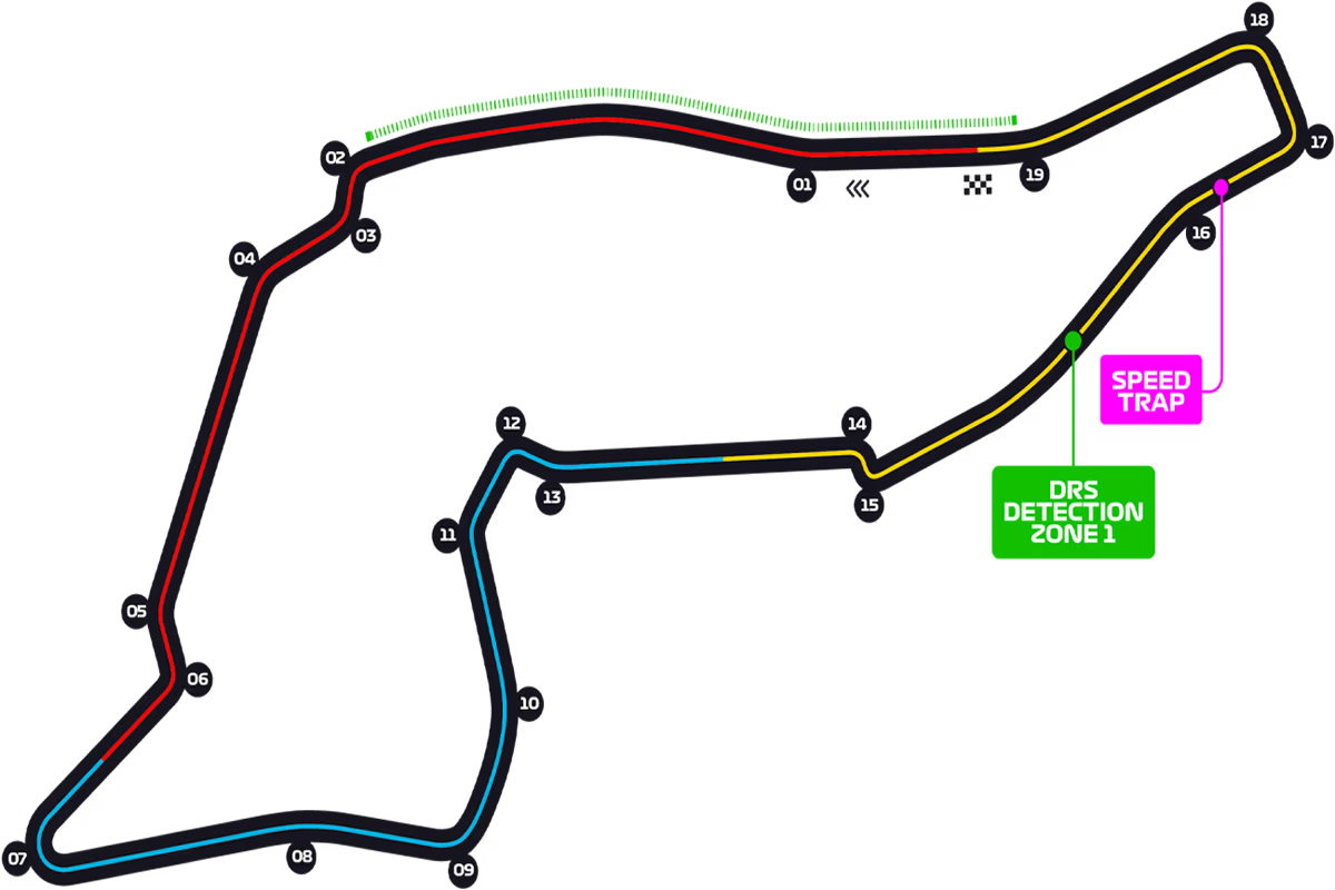 Imola Circuit Emilia Romagna Grand Prix Venue Seating Plan