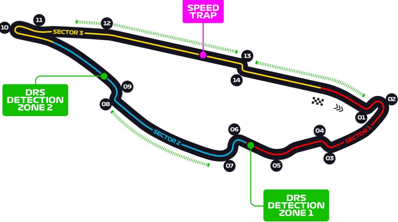 Gilles Villeneuve Circuit Canadian Grand Prix Friday Venue Seating Plan