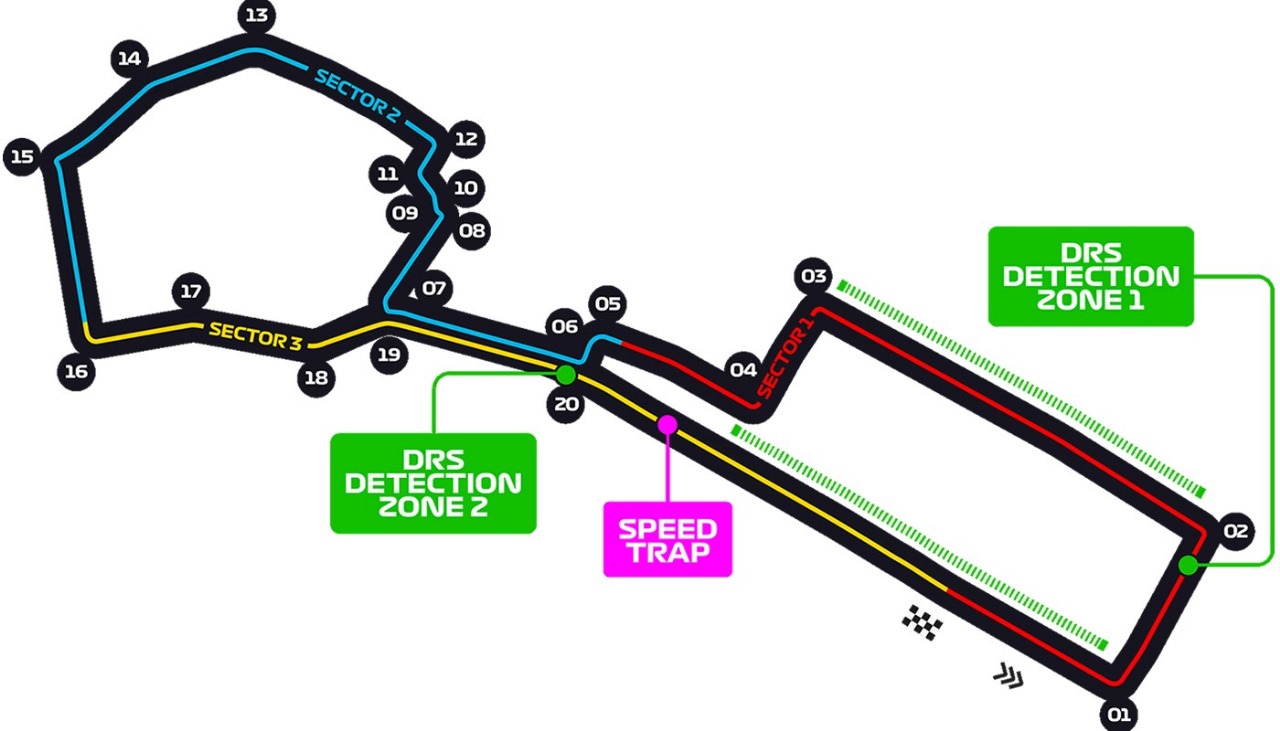 Baku City Circuit Azerbaijan Grand Prix Sunday Venue Seating Plan