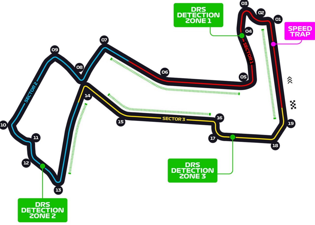 Marina Bay Street Circuit Singapore Grand Prix Friday Venue Seating Plan