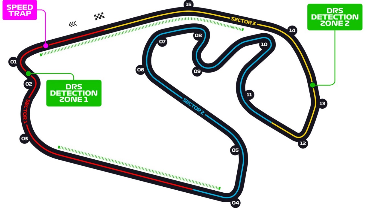 Autodromo Jose Carlos Pace Brazil Grand Prix Venue Seating Plan